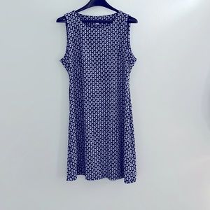 Hilfiger blue paisley dress